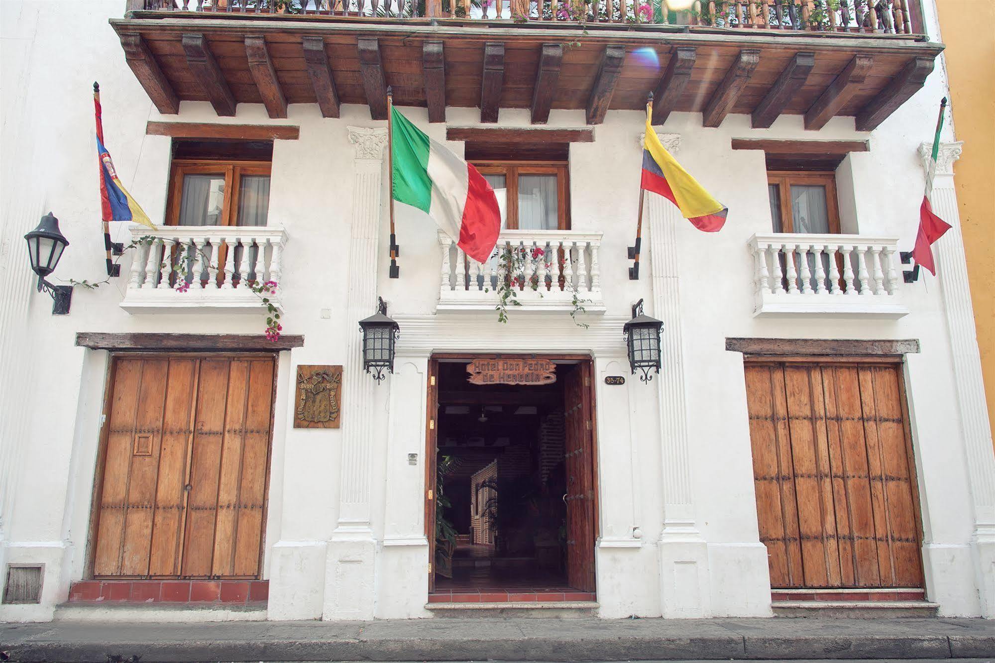 Hotel Don Pedro De Heredia Cartagena Eksteriør billede